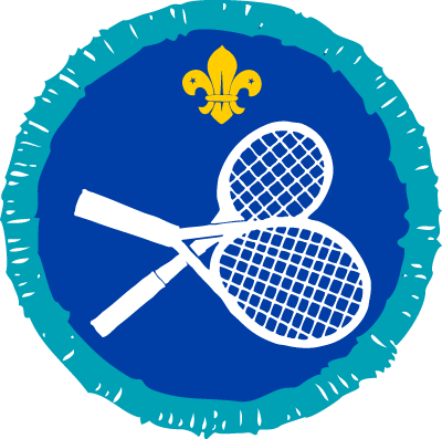 Racquet Sports Activity Badge